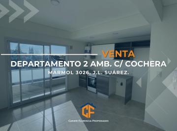 Departamento de 2 ambientes, General San Martín · Venta de Departamento 2 Ambientes con Balcón y Cochera, Barrio José León Suárez