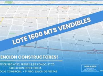 Terreno · 380m² · Local, Lote, Edificio, Almagro, Caballito, Balvanera, Altura Media, Construccion, Inversion