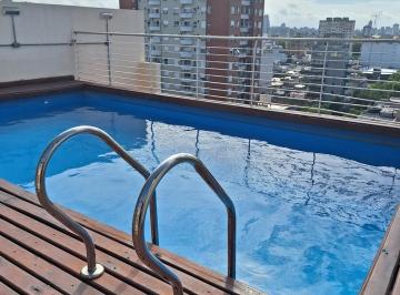 Departamento · 33m² · 1 Ambiente · Alquiler Temporal Amoblado en Palermo con Balcón y Piscina