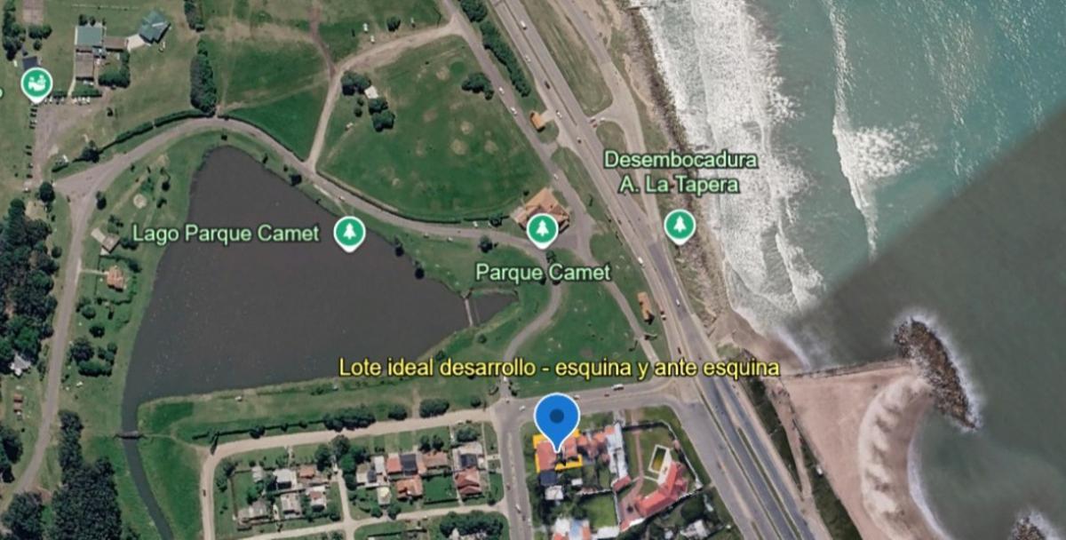 Lote para desarrollo de 583m² con vista al mar — Parque Camet