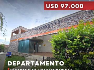 Departamento · 61m² · 4 Ambientes · 1 Cochera · Venta Departamento de 2 Dorm. con Cochera en Complejo Francis – Santa Rita, Villa Carlos Paz
