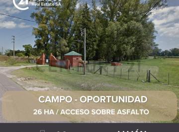 Campo · 48m² · 10 Ambientes · Venta de Campo en Lujan