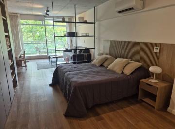 Departamento · 42m² · 1 Ambiente · Monoambiente Premium en Alquiler Temporario con Cochera Fija – Distrito Quartier Retiro - Piso Tres