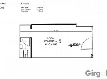 Local comercial de 1 ambiente, Palermo · Local Comercial en Venta Ubicado en Palermo Hollywood