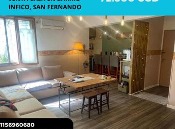 Departamento de 4 ambientes, San Fernando · Venta Hermoso Departamento 4 Ambientes en San Fernando Barrio Infico