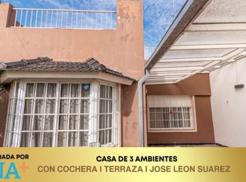MEY-MEY-136_2 · Casa 3 Ambientes | Terraza | Lavadero | Cochera | Apto Crédito en José Leon Suarez