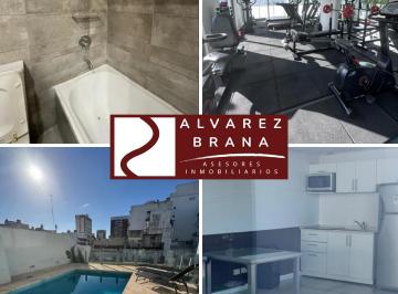 Departamento de 1 ambiente, Recoleta · Departamento con 42 m² en Alquiler en Recoleta Lujo Balcon Pileta Sum Lavanderia Gimnasio