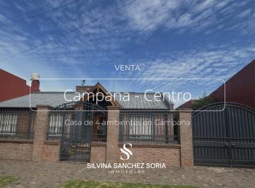Casa · 749m² · 4 Ambientes · Venta Casa 4 Ambientes en Campana Centro