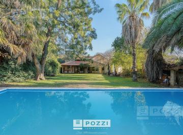 Casa · 214m² · 6 Ambientes · Casa 4 Dorm, Playroom, Piscina. Casco de Pacheco - Tigre - Pozzi Inmo