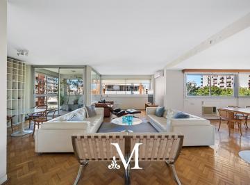 Departamento · 179m² · 4 Ambientes · 1 Cochera · Exclusivo Piso en Torre Teodoro Garcia y Villanueva. Impecable! 4 Amb. Cochera Seguridad 24hs