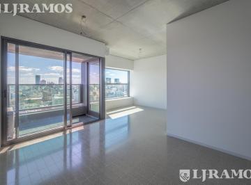 Departamento · 35m² · 1 Ambiente · Alquiler 1 Ambiente Torre Huergo - Piso Alto - Vista Panorámica con Cohera