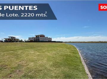 Terreno · 2223m² · Doble Terreno Al Agua, Los Puentes, Nordelta