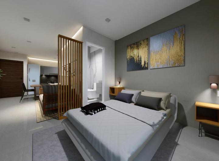 Departamento · 47m² · 1 Ambiente · 12 Cocheras