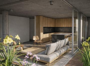 Departamento · 44m² · 2 Ambientes · 1 Cochera · Balcarce y Brown - Edificio Quarto