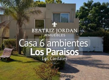 Casa · 288m² · 6 Ambientes · 2 Cocheras · Casa 6 Ambientes en Venta, Barrio Los Paraisos, Los Cardales