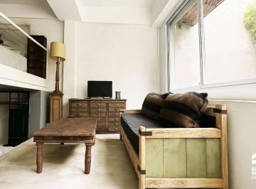 Departamento · 60m² · 1 Ambiente · 1 Cochera · Venta - Departamento Loft con Patio - Campo de Polo - Las Cañitas - Palermo