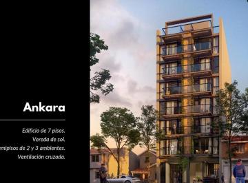 Departamento · 65m² · 2 Ambientes · 1 Cochera · Depto 2 Amb a Estrenar, Al Fte, Cochera y Baulera