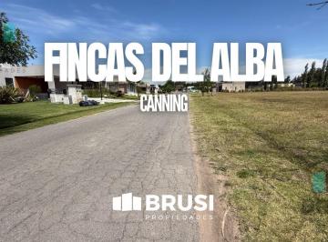 Terreno · 3678m² · Lote en Venta en Fincas del Alba, Canning - 3.678 m² - Apto Crédito