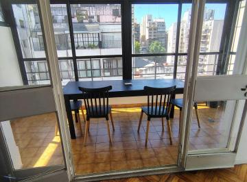 Departamento de 2 ambientes, Recoleta · Imperdible 2 Ambientes Todo Luz en Barrio Norte, con Cerramiento y Balcón Al Frente, Piso Alto.