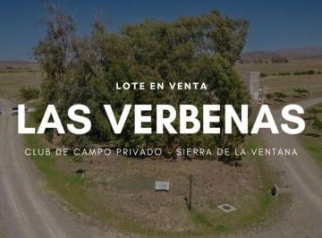 Terreno , Tornquist · Club de Campo Las Verbenas Terrenos en Venta