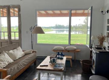 Casa de 5 ambientes, Zárate · Chacra con 80 m de Costa de Laguna Súper Equipada y Canchera Para Alquiler Mensual o Temporada
