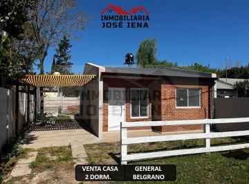 Casa de 3 ambientes, General Belgrano · Casa 2 Dorm. Ubicada en Calle 125 E/ 60 y 62 – General Belgrano.