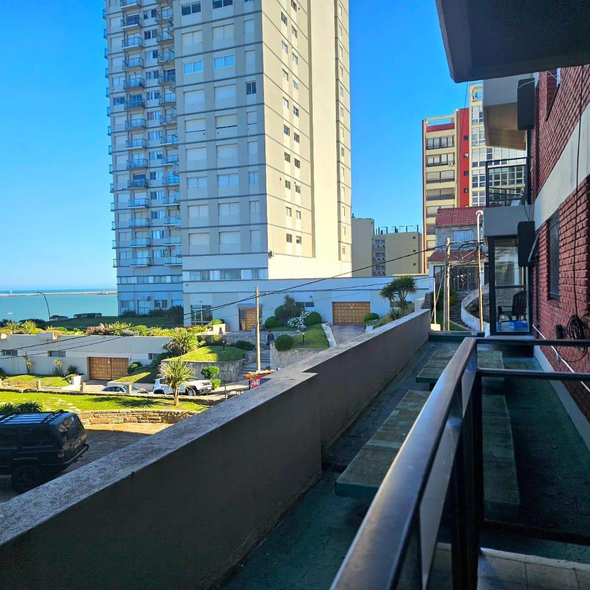 Venta departamento 2 Ambientes con Balcón y Vista Parcial al Mar