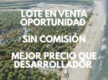 Terreno , Costa Esmeralda · Lote en Venta La Forestada - Pueblo de Mar - a 5' de Costa Esmeralda - Oportunidad