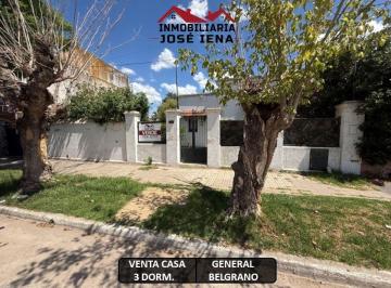 Casa de 5 ambientes, General Belgrano · Casa 3 Dorm. Calle Rivadavia E/ Dr. Ortiz y Av San Martin – General Belgrano