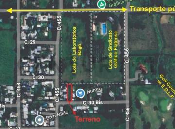 Terreno · 426m² · 30 Bis Entre 455 y 456, Lote en Venta en City Bell
