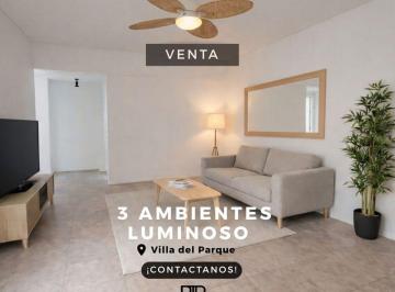 Departamento de 3 ambientes, Villa del Parque · Venta Dpto V. del Parque - 3 Ambientes - Luminoso y en Muy Buena Ubicación