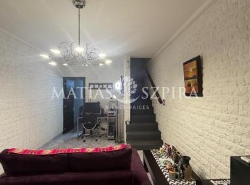 Casa · 110m² · 3 Ambientes · 1 Cochera · Dúplex 3 Amb con Jardin y Parrilla en Haedo