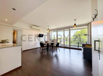 Departamento · 54m² · 2 Ambientes · 1 Cochera · Venta Departamento de 1 Dormitorio con Vista Al Río y Cochera en Puerto Norte, Rosario