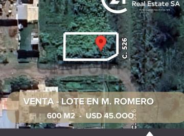 Terreno · 600m² · Venta Lote 600 m² en Esquina