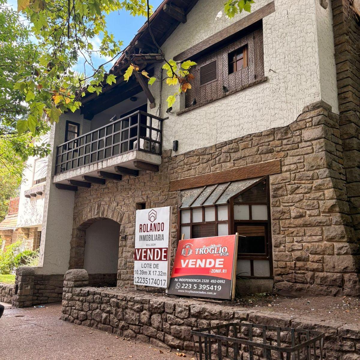 Lote con vivienda para desarrollo inmobiliario. Excelente oportunidad para desarrolladores e inversores.