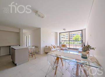 Departamento · 57m² · 2 Ambientes · Venta Departamento en Construccion de un Dormitorio con Balcon y Amenities en Puerto Norte Calidad