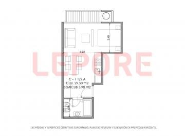 LEP-LEP-53096_2 · Caballito | Departamento 1 1/2 Amb