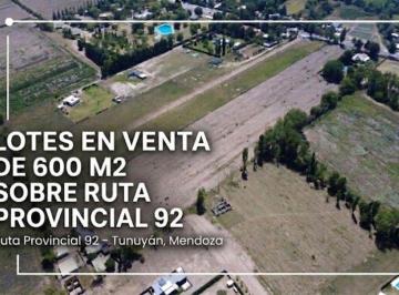 Terreno , Tunuyán · Terreno / Lote en Venta de 600 m² Ubicado en Vista Flores