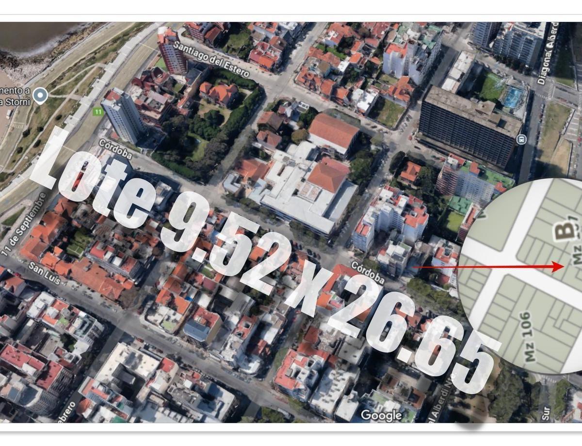 Lote para demoler, se pueden hacer 9 pisos y mas de mil metros para construir