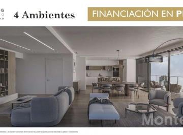 Departamento · 117m² · 4 Ambientes · Emprendimiento: Venta 4 Ambientes Piso con Gran Balcon, Amenities, Villa Crespo