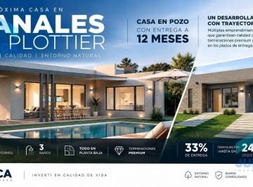 Casa · 156m² · 6 Ambientes · 2 Cocheras · Casa en Pozo - Financiada - Canales de Plottier