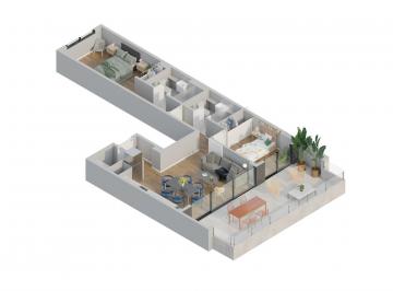 Departamento · 67m² · 3 Ambientes · Deptos de Lujo a Estrenar en Belgrano