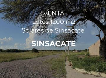 Terreno , Sinsacate · Lotes 1200 m² en Solares del Camino Real - Sinsacate