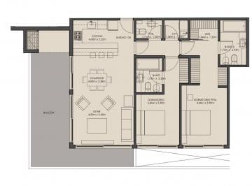 Departamento · 94m² · 3 Ambientes · Departamento 3 Ambientes en Buenos Aires Golf