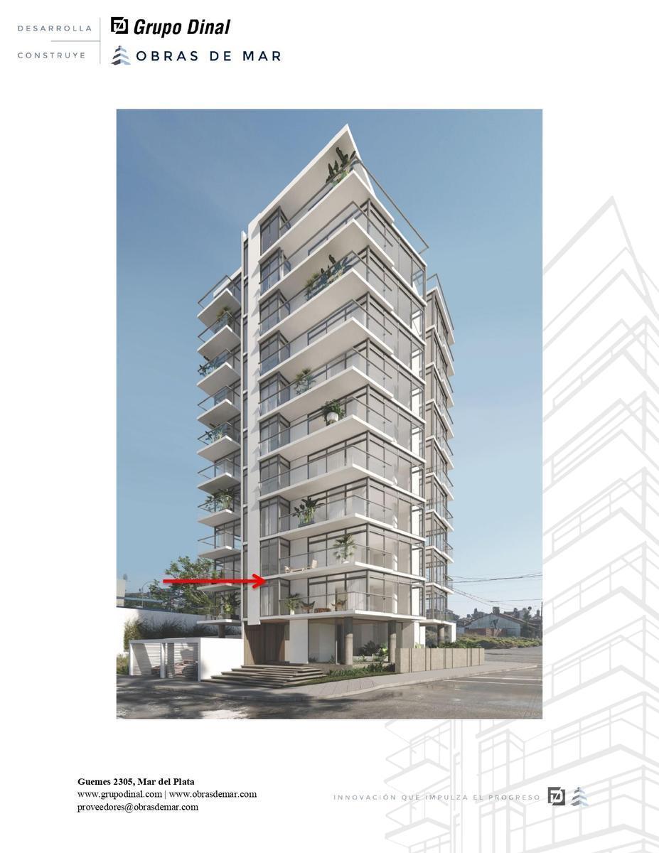 Venta departamento 2 ambientes en pozo en Punta Mogotes