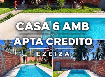 Casa · 220m² · 7 Ambientes · 2 Cocheras · Venta Casa 6 Amb con Pileta Apto Credito en Ezeiza