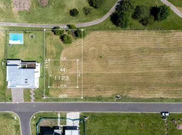 Terreno · 1123m² · Venta de Terreno Lote Interno en Pilar Golf Club, Pebble Beach