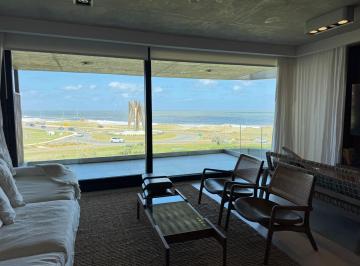 Departamento · 240m² · 4 Ambientes · 2 Cocheras · Apartamento en Venta en Manantiales – Edificio Aldeana, 3 Dorm., Dependencia, Parrillero y Ame