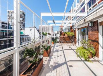 Departamento · 141m² · 4 Ambientes · 1 Cochera · Venta de Espectacular Dúplex con Balcón Terraza y Cochera en Las Cañitas