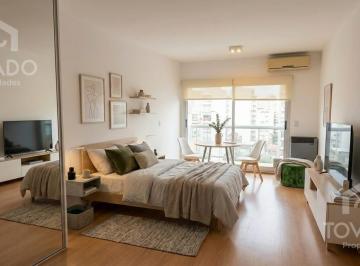 Departamento · 28m² · 1 Ambiente · Piso Alto! Monoambiente con Baulera, Balcon y Vista Abierta en Villa Urquiza!